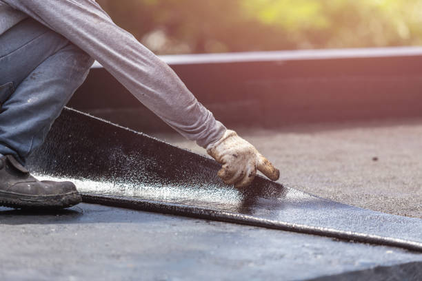 Professional Basement Waterproofing technician working in Cold Spring, KY
